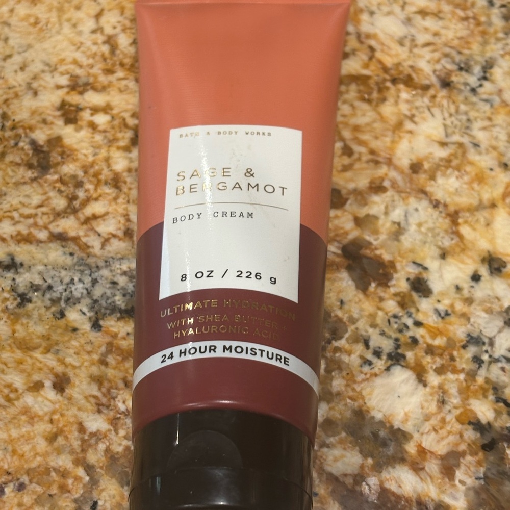 Bath & Body Works Sage & Bergamot Hydrating Cream